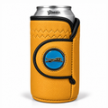 Gold Gloozie golf coozie with Jacksonville Jaguars ball marker