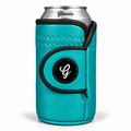 Lagoon blue Gloozie golf coozie with black G ball marker