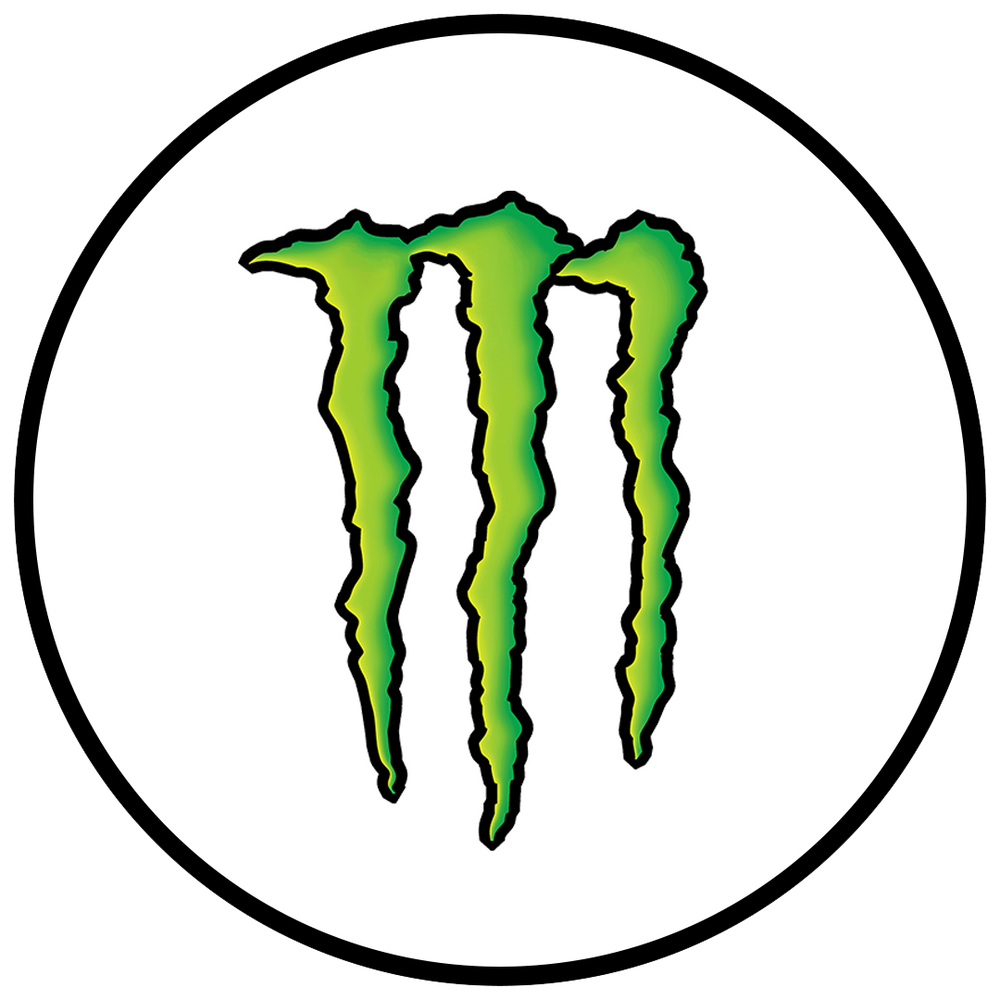 Monster Energy golf ball marker