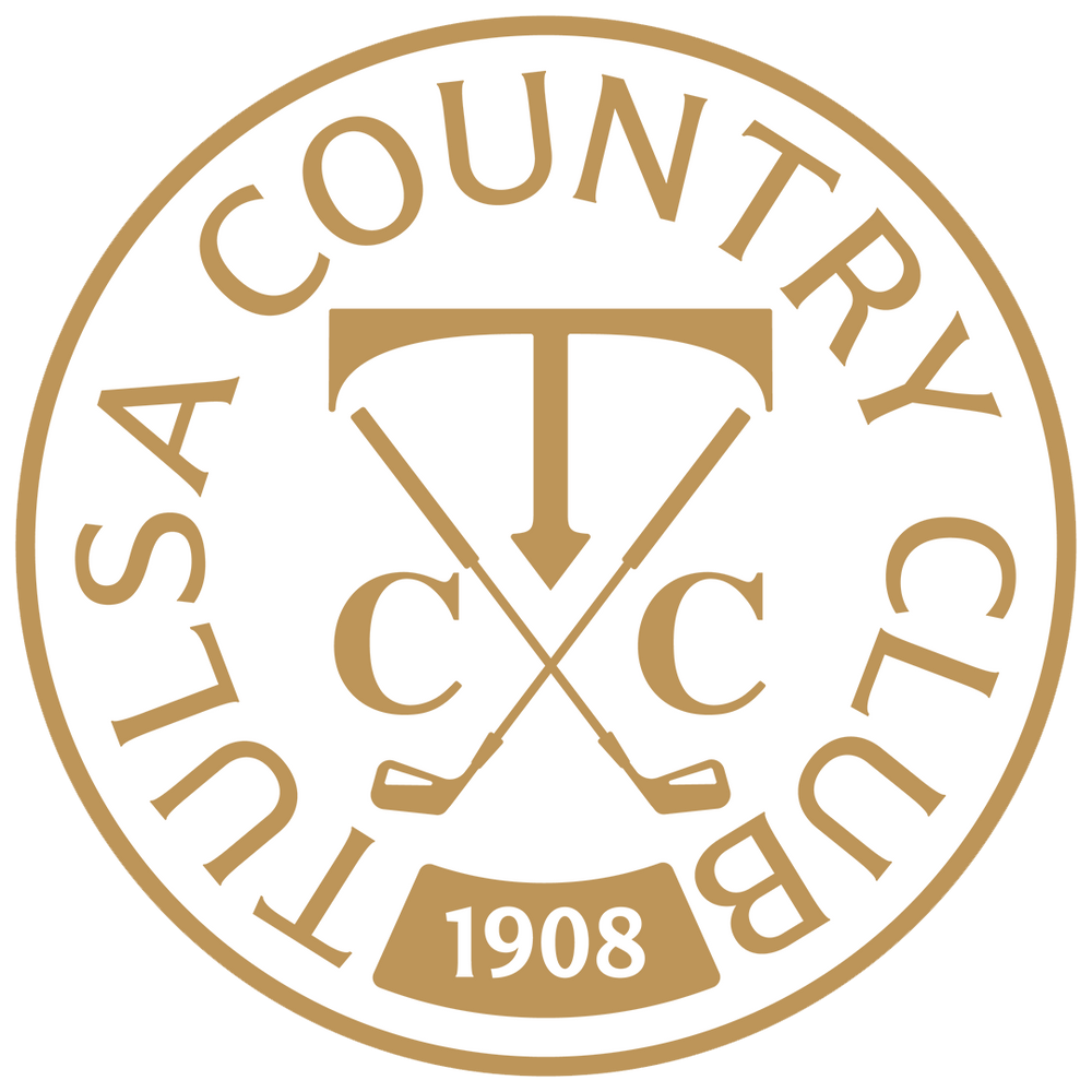 Tulsa Country Club golf ball marker